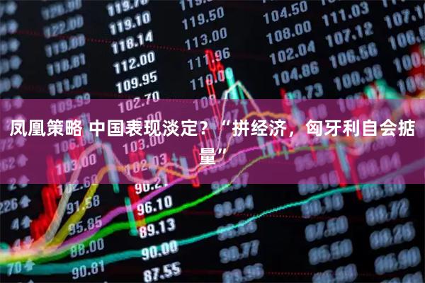 凤凰策略 中国表现淡定?“拼经济,匈牙利自会掂量”